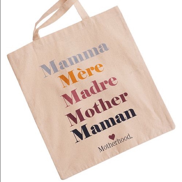 Motherhood Maternity Tote Bag (Added Makeup Bag) - Picture 1 of 6